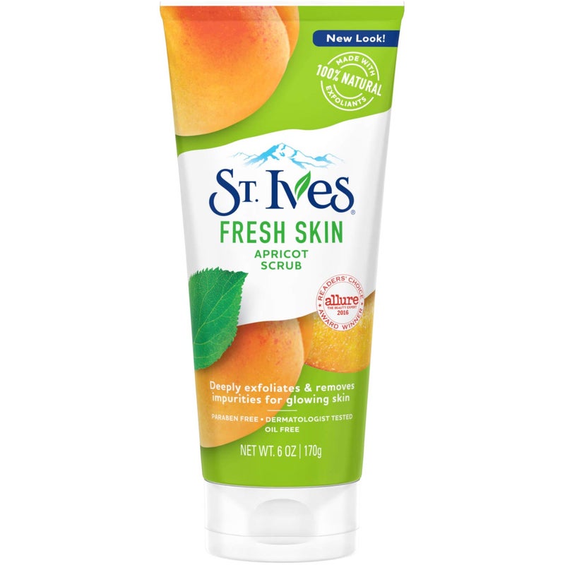 St. Ives Face Scrub Apricot 6 oz (Pack of 3) - Image 1