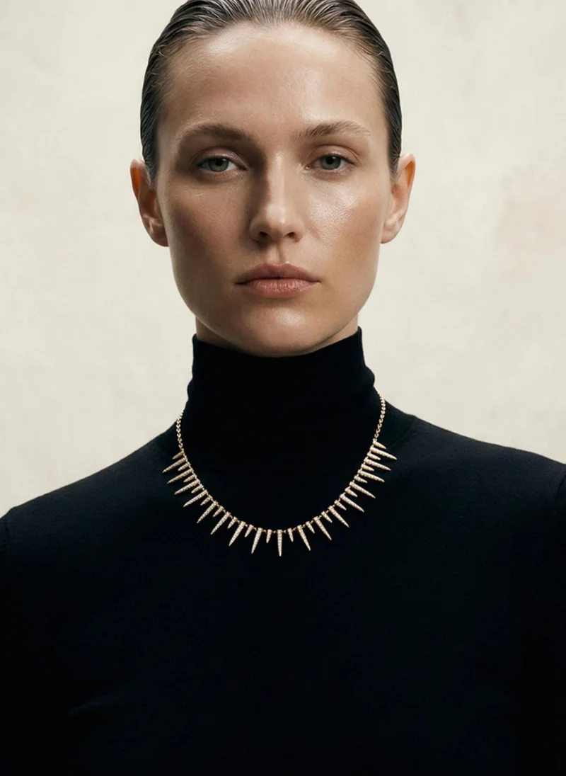 Necklace w/stones