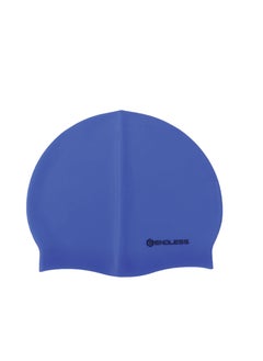 ENDLESS  EL1019 Classic Comfortable Plain Silicon Swimming Cap | Material : Silicon | Fully Elastic Waterproof Swimming Cap for Long and Short Hair with Thicker Edge | For Adults, Women and Men  - Image 1