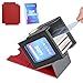UAONO Card Deck Box with MTG Commander Display Deck Case Holds 100 DoubleSleeved Cards Trading Card Storage Box Fits TCGPTCGSports Card with 2 Dividers 1 Top Loaders Red White - Image 3