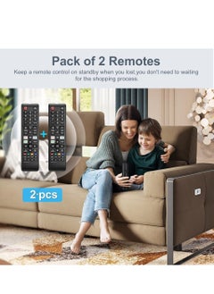 JAJEEK (2 Pack) Universal Remote Control for Smart TV – Compatible with LED, LCD, HDTV, and 4K Smart TVs | No Setup Required | Easy-to-Use Replacement Remote with Long-Range Infrared Signal | Durable  - Image 4