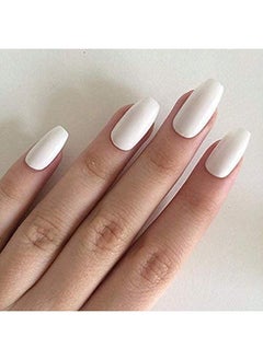 TWIREY Artificial Nails Set With Glue Acrylic Fake/False Nails (Set Of 100 Pcs) And Artificial Nail Glue 3Gm Reusable  - Image 5
