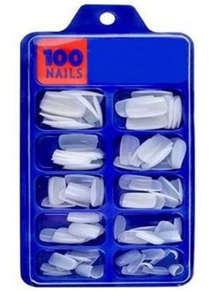 TWIREY Artificial Nails Set With Glue Acrylic Fake/False Nails (Set Of 100 Pcs) And Artificial Nail Glue 3Gm Reusable  - Image 3