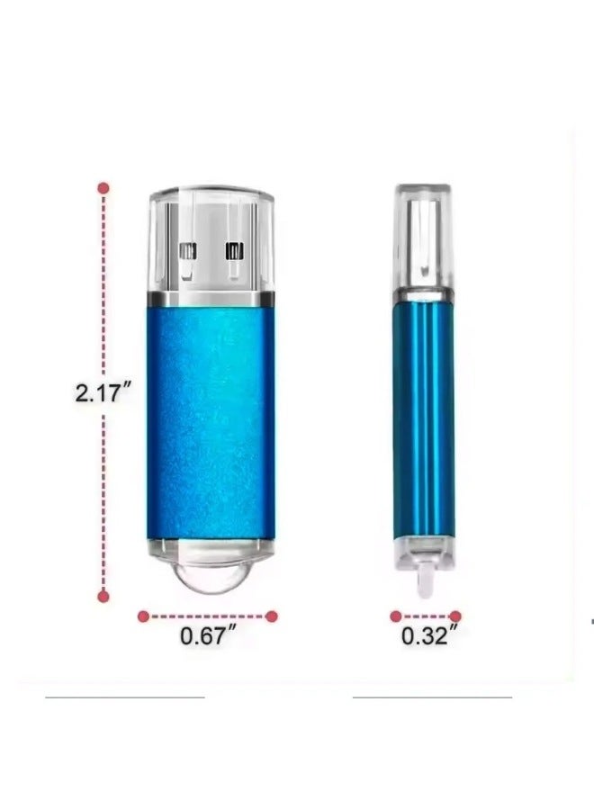 Source Bid Small U Disk 1gu Disk 2g Metal Waterproof U Disk 4g Company Exhibition Gift U Disk 8gu Disk Log-Color:Blue-Capacity:1G-1TB  - Image 5