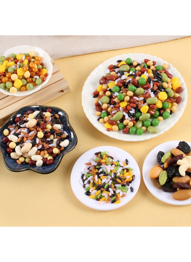Generic - 1:1 Simulation Mixed Cereals Model DIY Toys Food And Play Accessories Eight Treasure Porridge Nut Ingredients Photo Props-Color:Nut A (pack Of 0.5kg ) - Image 1