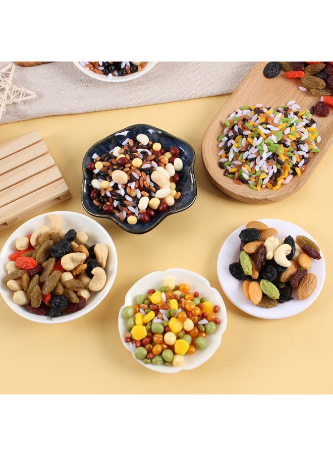 Generic - 1:1 Simulation Mixed Cereals Model DIY Toys Food And Play Accessories Eight Treasure Porridge Nut Ingredients Photo Props-Color:Nut A (pack Of 0.5kg ) - Image 1