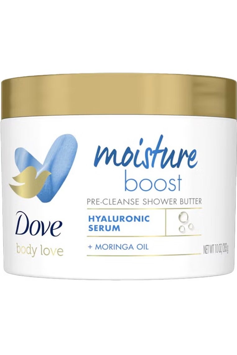 Dove Body Love Moisture Boost Pre-Cleanse Shower Butter 283g - Image 1