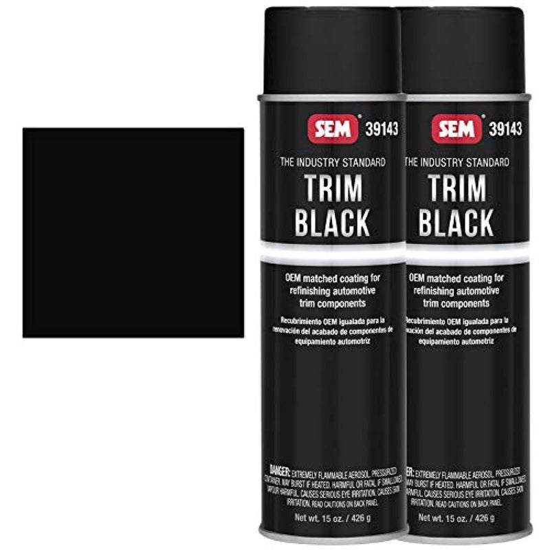 SEM 39143 Trim Black Aerosol (2) - Image 1