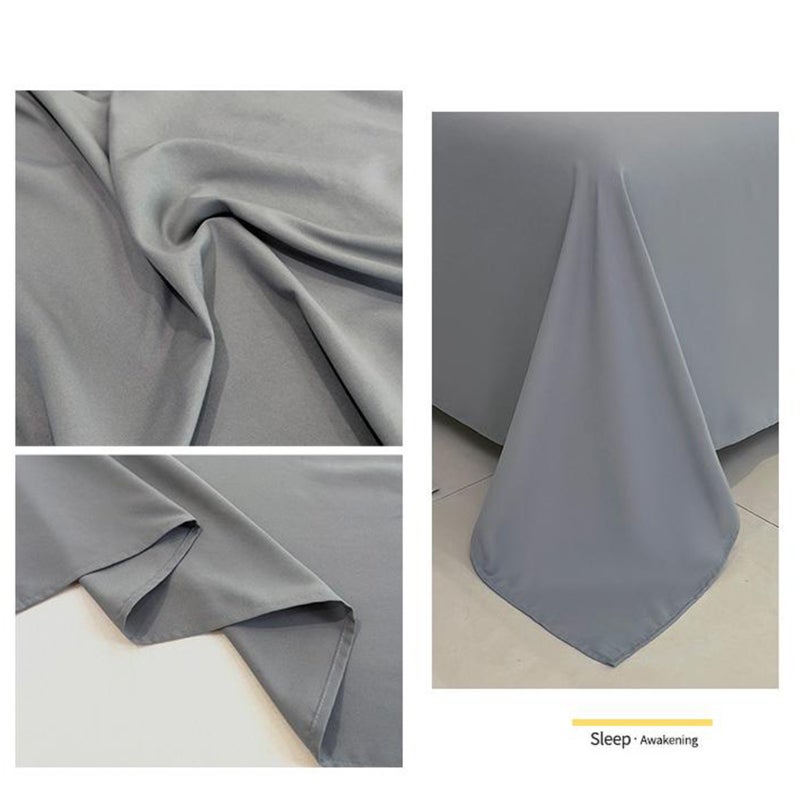 JLFNYA Queen Sheets on clearance,90.55x86.61 in Soft Sheets for Queen Size Bed,Hotel Luxury Queen Sheet,Easy Care Polyester Microfiber Bed Sheet for All Season - Image 4