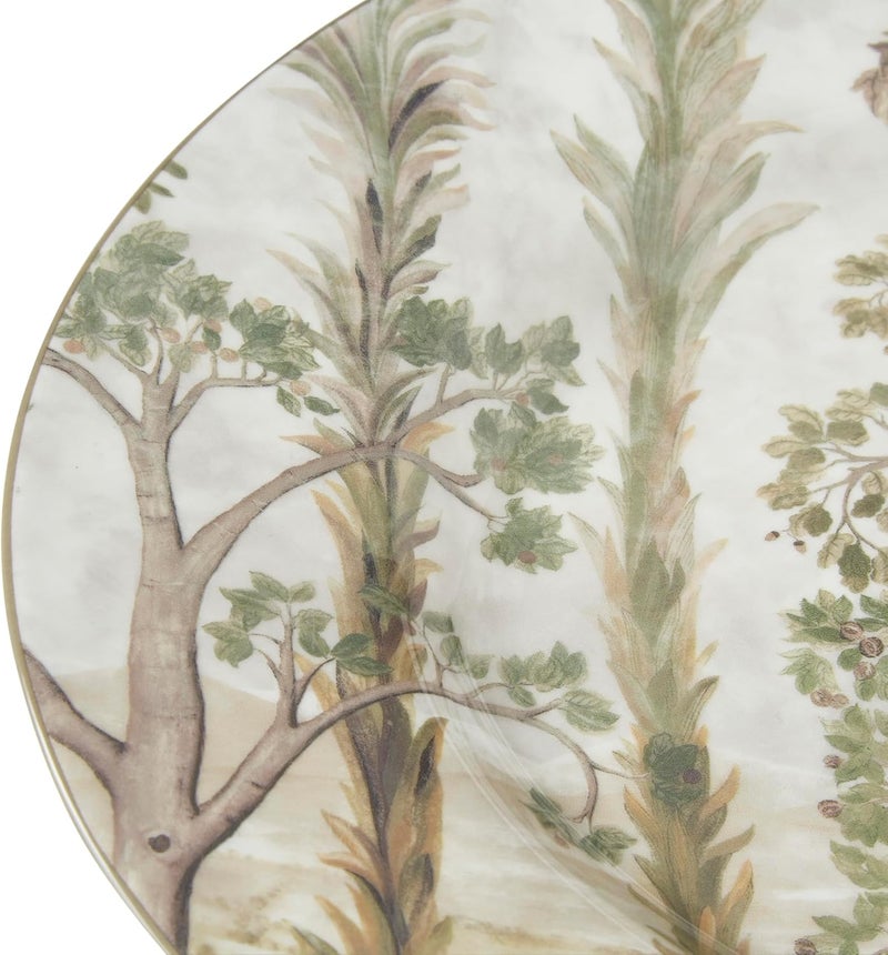 Spode Kit Kemp 14 Tall Trees Oval Serving Platter  Enchanted Forest Design  Porcelain  Dishwasher Microwave and Freezer Safe  Ideal for Salad Snacks and Appetizers  Home  Gathering Use - Image 3
