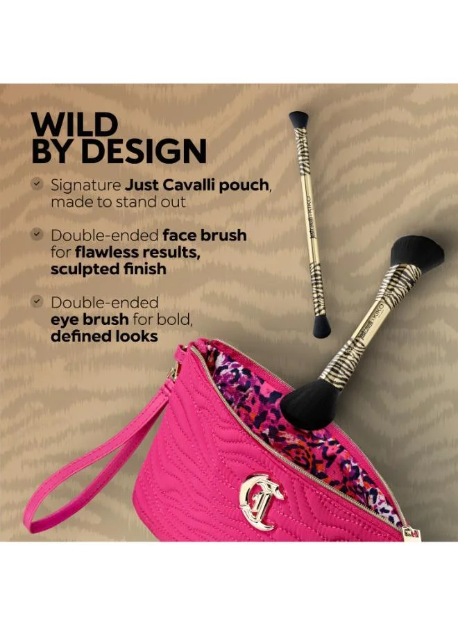 Kiko Milano Multi Just Cavalli X Kiko Milano My Secret Desire Brush Set for Women | Best Price UAE