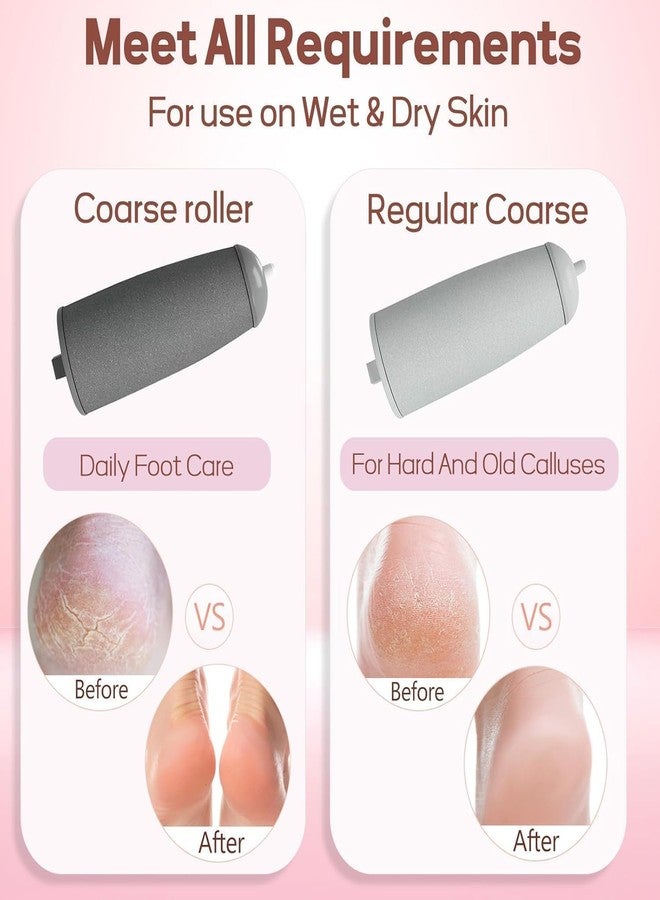 SIQULIX callus remover for feet dead skin remover pedicure tools Callus Remover Hard and Dead Skin Remover Electric Foot Callus Remover Rechargeable Pedicure Tool. - Image 3