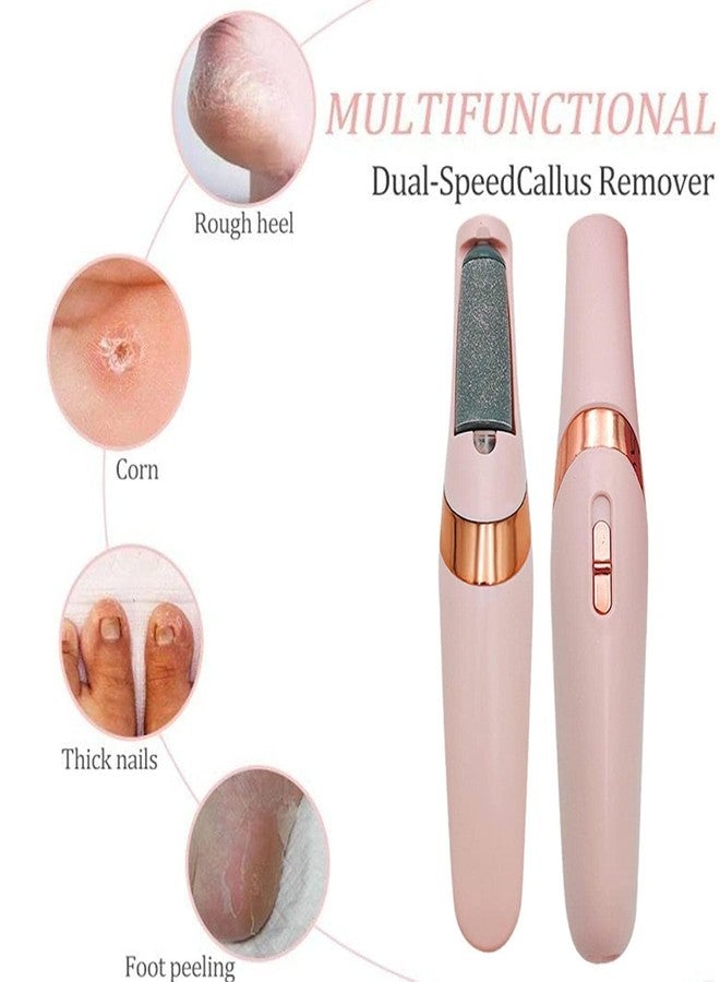 SIQULIX callus remover for feet dead skin remover pedicure tools Callus Remover Hard and Dead Skin Remover Electric Foot Callus Remover Rechargeable Pedicure Tool. - Image 5