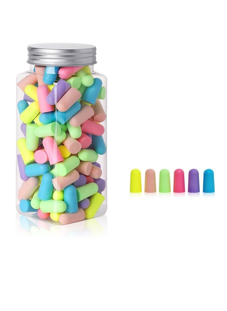 McDou Soundproof earplugs for sleeping, special ear slow rebound, soundproofing, mute learning, anti-noise and noise reduction earplugs at night 120pcs  - Image 1
