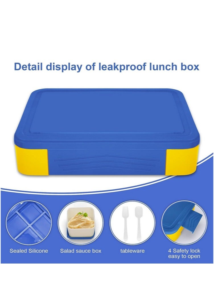 Large-capacity Bento Box - 1330ml Capacity, Easy to Carry, Suitable for Lunch and Snacks - Image 3