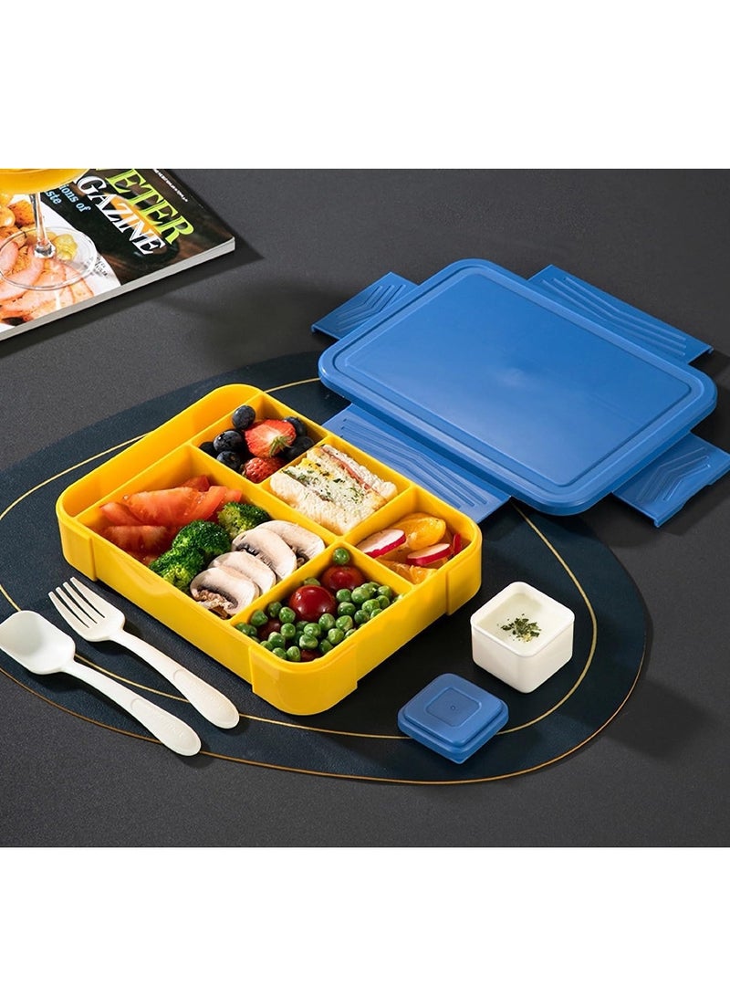 Large-capacity Bento Box - 1330ml Capacity, Easy to Carry, Suitable for Lunch and Snacks - Image 4