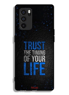 Tolwak Oppo Reno6 Pro 5G Protective Case Cover Trust The Timing Of Your Life  - Image 2