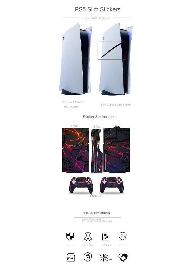 Generic Black Myth: Wukong PS5 Slim Console Skin Sticker  - Image 2
