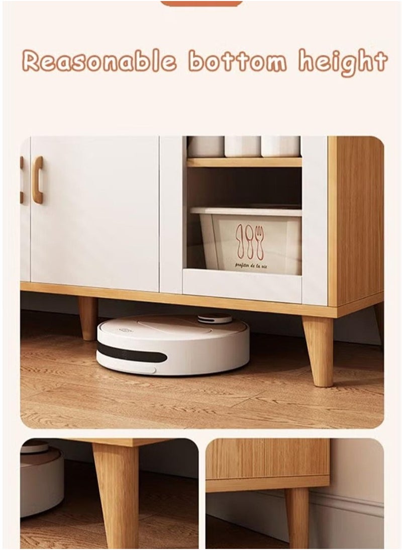 AGD - Coffee corner , Coffee cabinet with large storage capacity and variety, kitchen storage cabinet, buffet table, and console table for entryway, dining room, living room. - Image 1