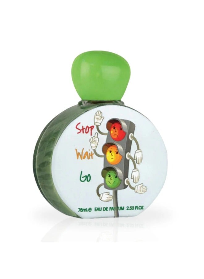 Lattafa PRIDE Stop Wait Go Eau de Parfum for Kids - 75ml | A Whimsical, Fruity & Floral Scent - Image 2
