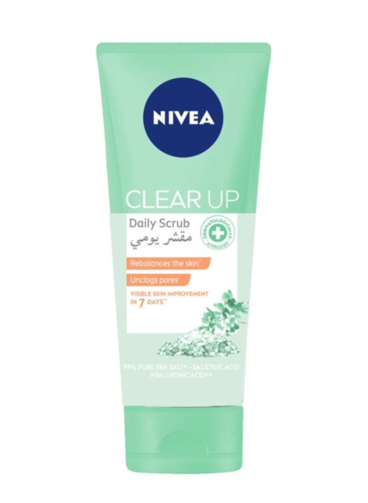 Nivea - Clear up Daily Scrub 75ml - Image 1