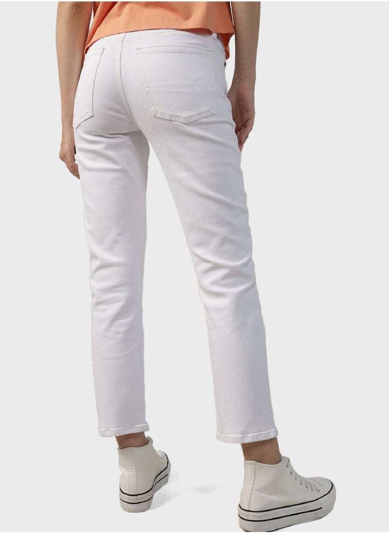 American Eagle - High Waist Straight Jeans - Image 1