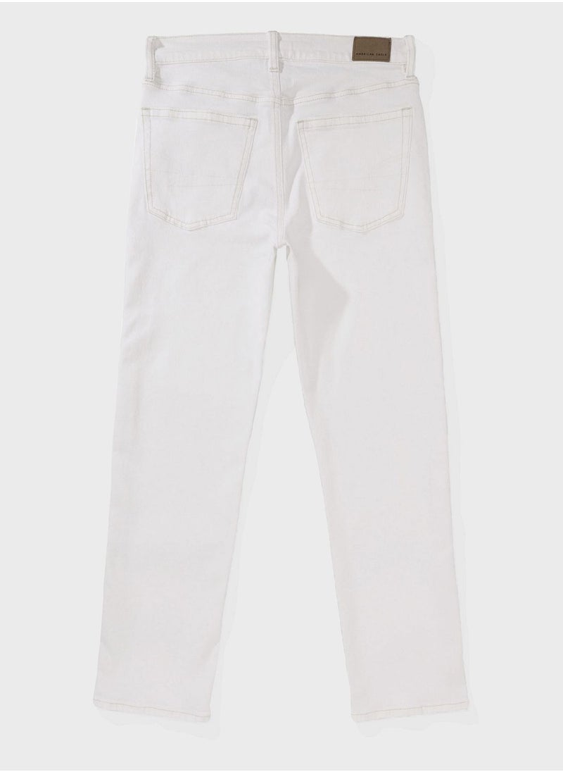 American Eagle - High Waist Straight Jeans - Image 1