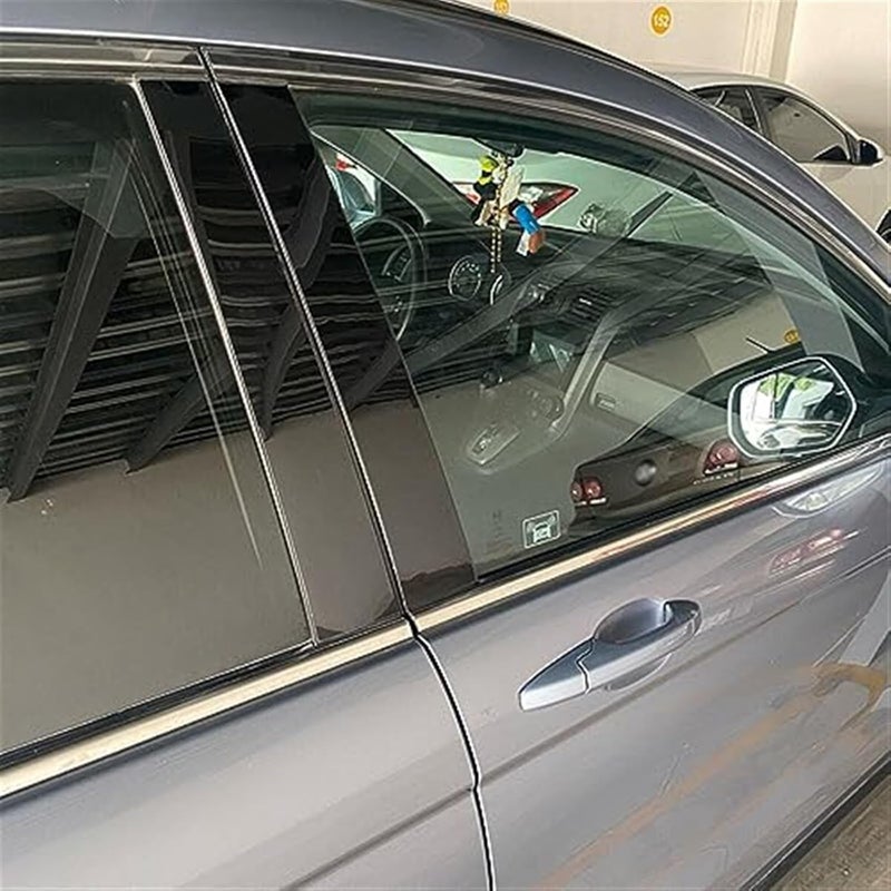 Wivplex 8 Pcs Glossy Black Window Trim Cover for Range Rover Velar - Image 5