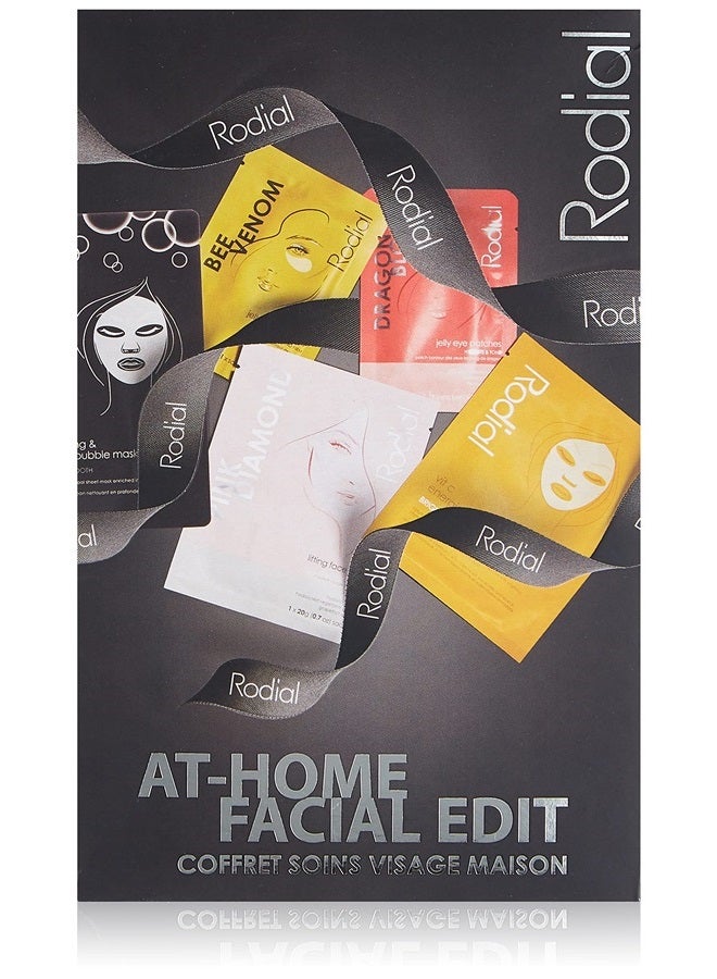 Rodial Snake Oxygenating & Cleansing Bubble Mask – 20g Pink Diamond Lifting Face Mask – 20g Vit C Energising Face Mask – 20g Dragon's Blood Jelly Eye Patches – 4g Bee Venom Jelly Eye Patches – 4g - Image 1