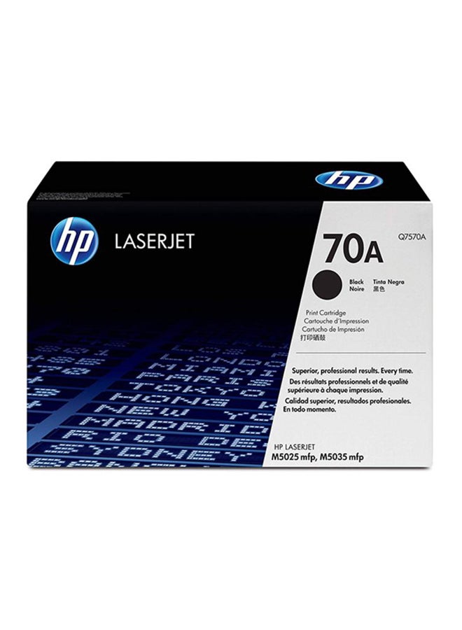 HP خرطوشة حبر لطابعة ليزر جيت طراز 70A 70A أسود - Image 2