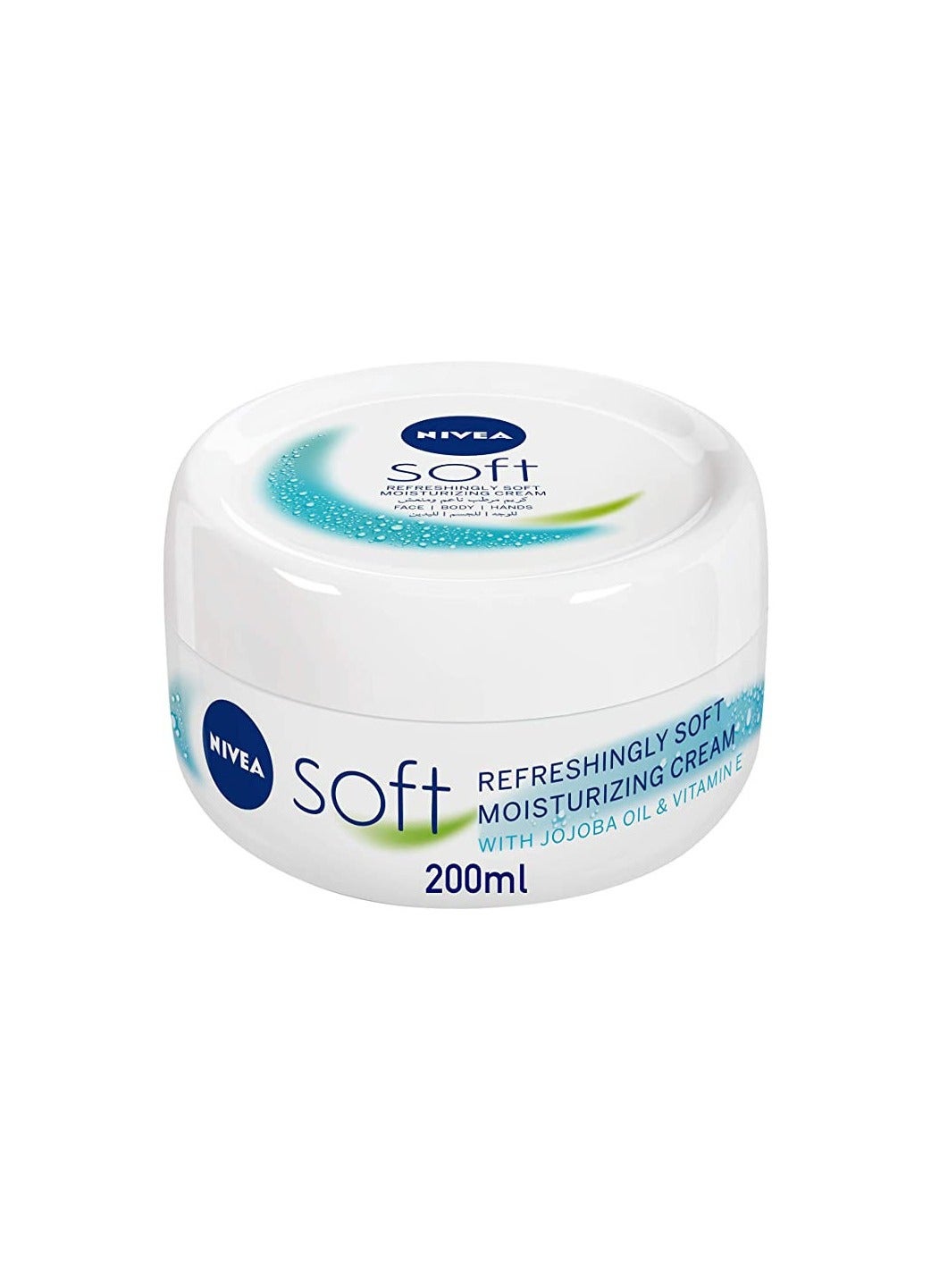 NIVEA Moisturising Cream, Soft Refreshing 200ml