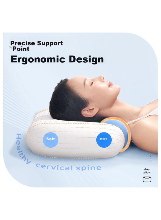 Silayi Siliye Pillow, Cervical Pillow, Neck Support Pillow, Deep Sleep Pillow For Adults, Specialized Pillow For Cervical Spondylosis, Soft And Firm, Ergonomic, Memory Foam - Image 3