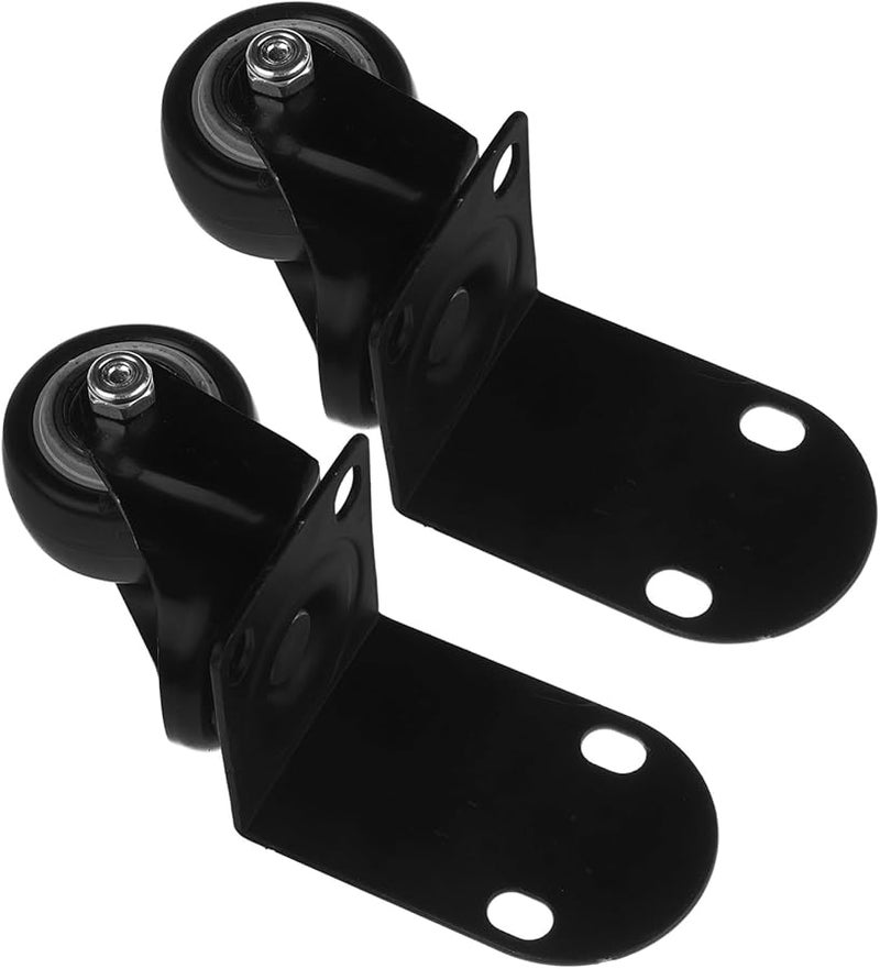 كرسي معلق دوار من الفولاذ المقاوم للصدأ مع حامل متأرجح مقاس 13X5X4.5 سم باللون الأسود - Image 1