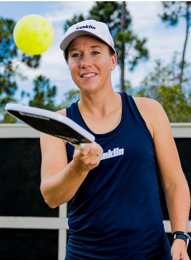 كرات البيكلبول الخارجية الرياضية X-40 - الكرة الرسمية لبيكلبول الولايات المتحدة، جولة APP + بطولة الولايات المتحدة للبيكلبول - 3 عبوات من دلو البيكلبول، أصفر عالي الوضوح من كرات البيكلبول التنظيمية - Image 4