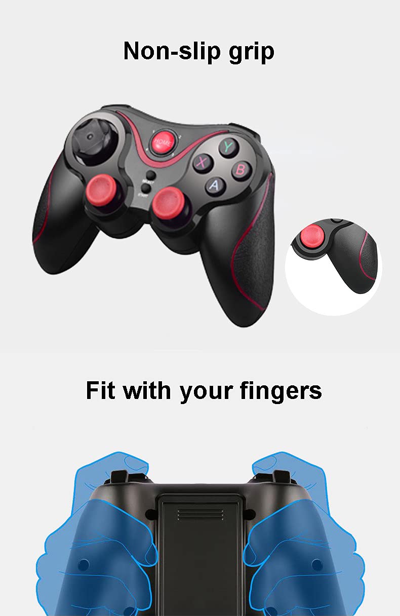 Megadream Android Game Controller, Key Mapping Function Wireless Gaming Controller Gamepad Compatible with PUBG Mobile, Call of Duty Mobile, for Android Phone & Tablet, Samsung, Redmi, Motorola, TCL, Oneplus - Not for iOS/PC - Image 5