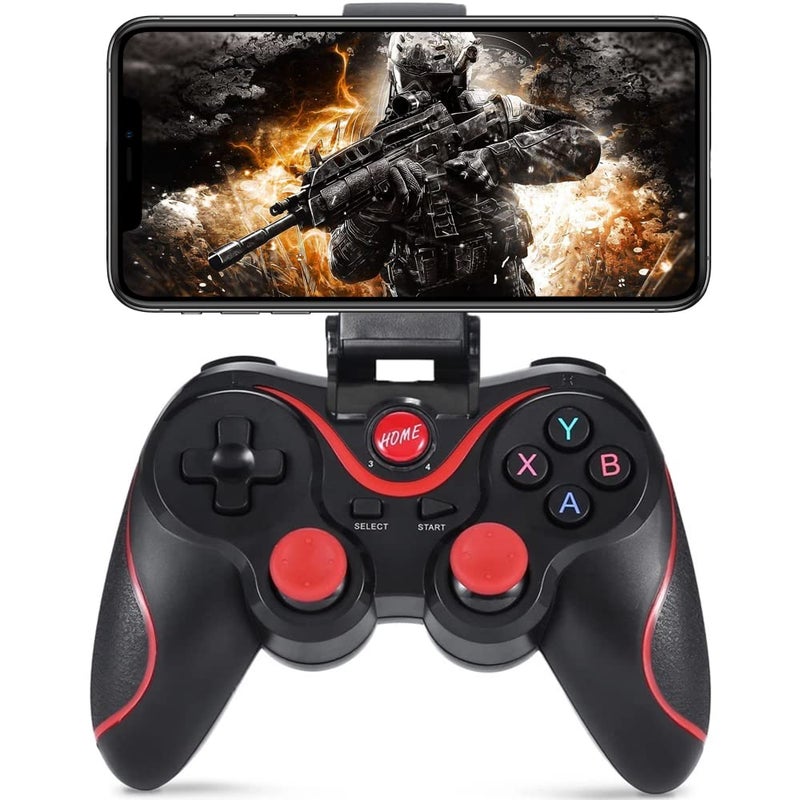 Megadream Android Game Controller, Key Mapping Function Wireless Gaming Controller Gamepad Compatible with PUBG Mobile, Call of Duty Mobile, for Android Phone & Tablet, Samsung, Redmi, Motorola, TCL, Oneplus - Not for iOS/PC - Image 1