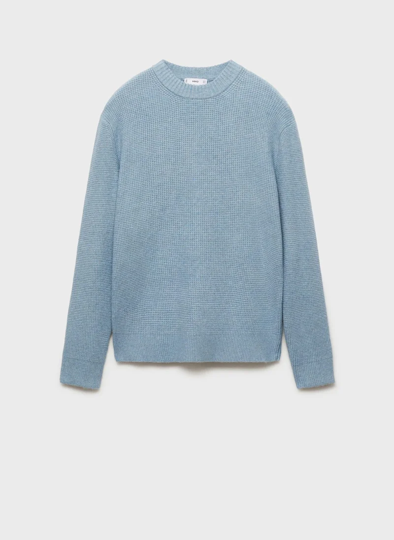 Mango Man Squared Structure Sweater