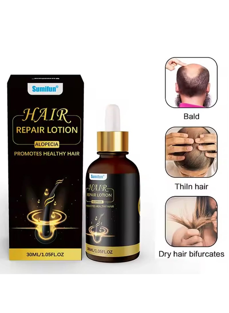 Sumifun Natural Organic White to Black Anti Hair Loss Nourishing Hair Follicle Hair Growth Essence - Image 1