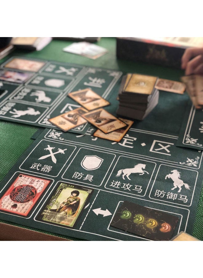 Three Kingdoms Killing Card Special Tablecloth Table Game Card Pad Thickened Widened Non-woven Game Tablecloth Party Tablecloth-Color:Three Kingdoms Kill Tablecloth  - Image 1