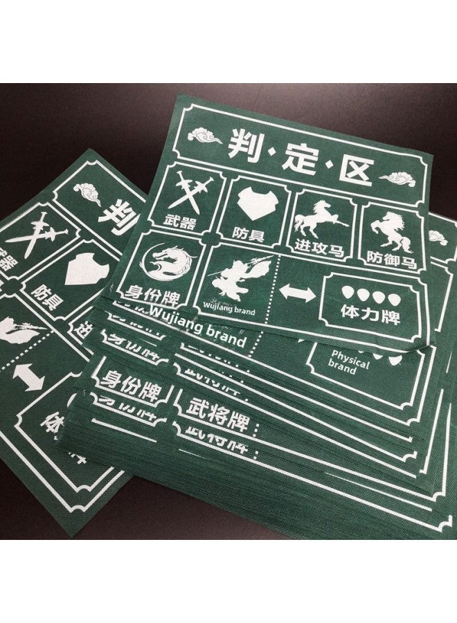 Three Kingdoms Killing Card Special Tablecloth Table Game Card Pad Thickened Widened Non-woven Game Tablecloth Party Tablecloth-Color:Three Kingdoms Kill Tablecloth  - Image 2