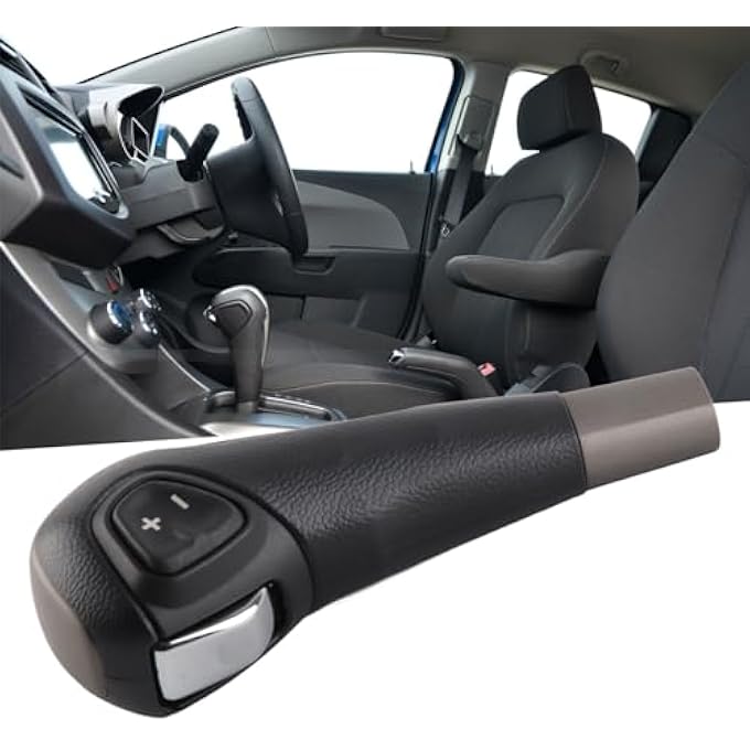 rayihni Car Gear Shift Knob Matte for Sonic Aveo 20122020 Suitable for 42539376 95179700 553893 635387 Durable Replacement for Automatic Transmission Shifter Lever Head Easy Installation - Image 3