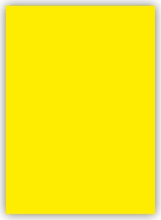 Bigpoint - Background Cardboard 50X70Cm Lemon Yellow 100 Pieces - Image 1
