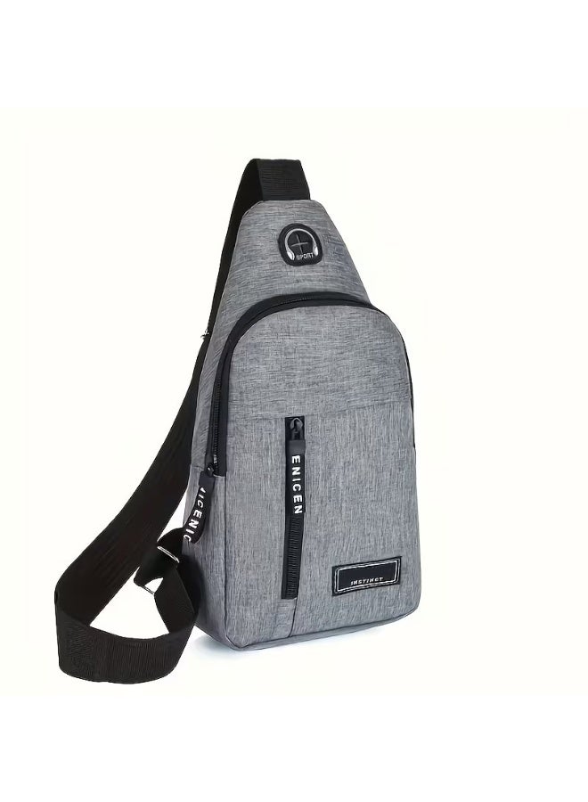 Goolsky [Durable Crossbody Bag] Lightweight, Durable Crossbody Bag - Multi-Functional with Adjustable Strap, Oxford Fabric, Zip Closure for Camping & Hiking - Image 2