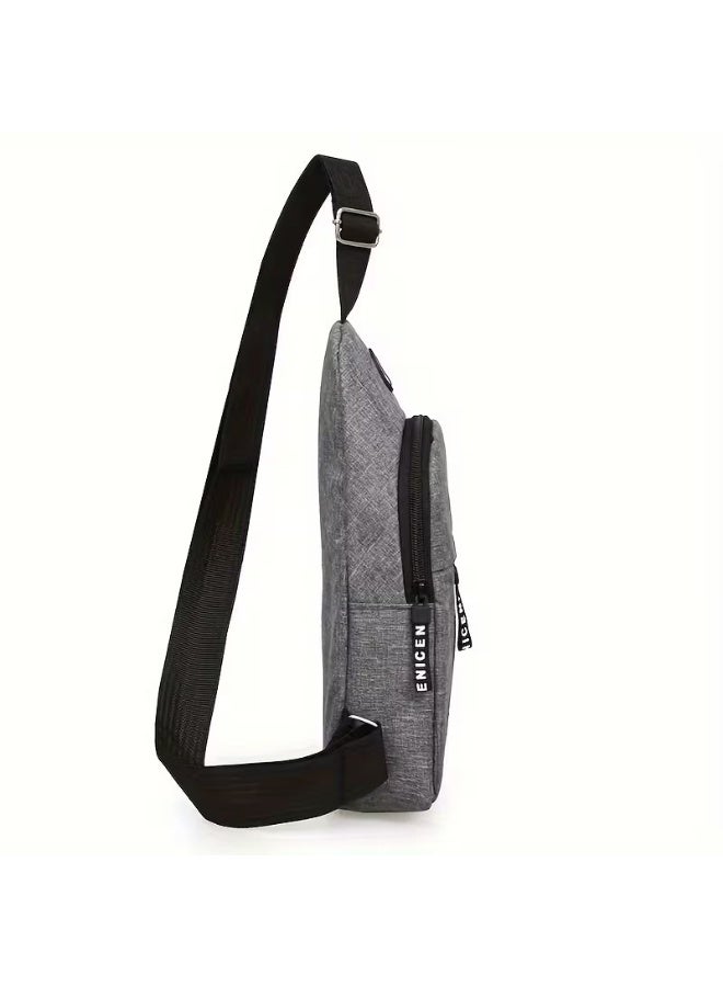 Goolsky [Durable Crossbody Bag] Lightweight, Durable Crossbody Bag - Multi-Functional with Adjustable Strap, Oxford Fabric, Zip Closure for Camping & Hiking - Image 3