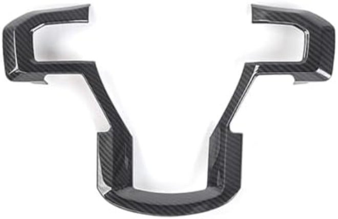 Keptrim for F-150 ABS Carbon Fiber Steering Wheel Cover Trim for 2015 2016 2017 2018 2019 2020 Ford F150, for 2017-2022 F250 F350, for 2018-2021 Ford  Expedition - Image 3