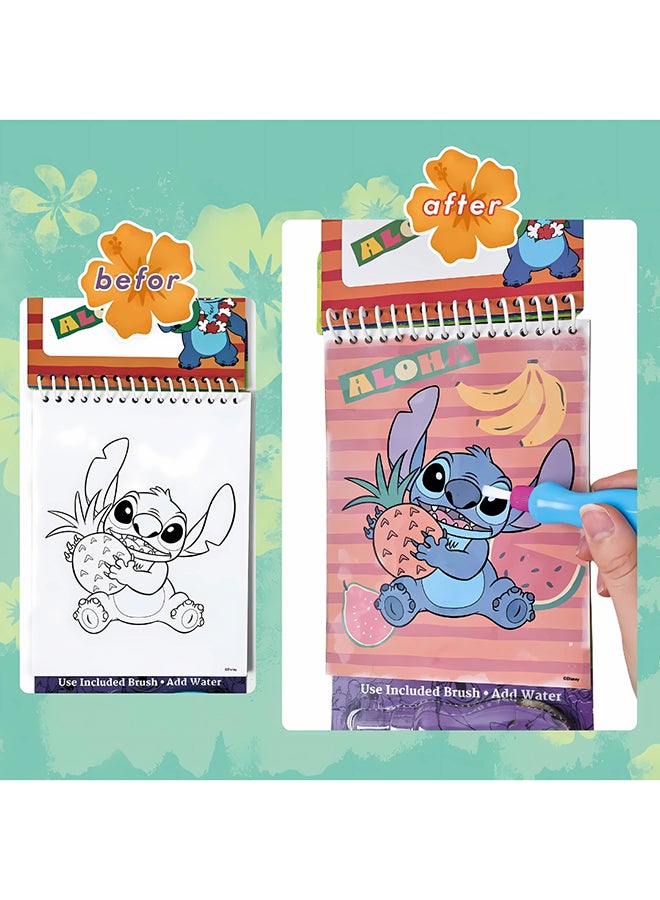 Disney Stitch Water Magic Pad with Brush | Just Add Water & Find Hidden Images | Reusable Activity Book | Mess Free Fun | Learning & Educational Toy for Kids | Age 3+ - Image 3