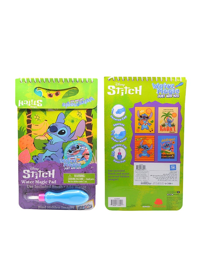 Disney Stitch Water Magic Pad with Brush | Just Add Water & Find Hidden Images | Reusable Activity Book | Mess Free Fun | Learning & Educational Toy for Kids | Age 3+ - Image 2