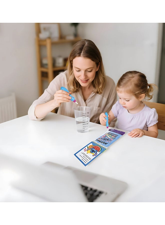 Disney Stitch Water Magic Pad with Brush | Just Add Water & Find Hidden Images | Reusable Activity Book | Mess Free Fun | Learning & Educational Toy for Kids | Age 3+ - Image 4