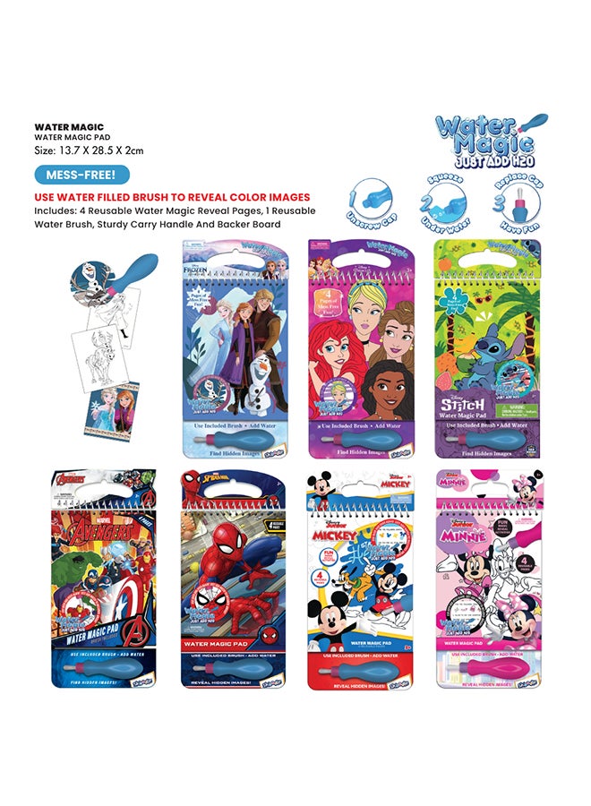 Disney Stitch Water Magic Pad with Brush | Just Add Water & Find Hidden Images | Reusable Activity Book | Mess Free Fun | Learning & Educational Toy for Kids | Age 3+ - Image 5