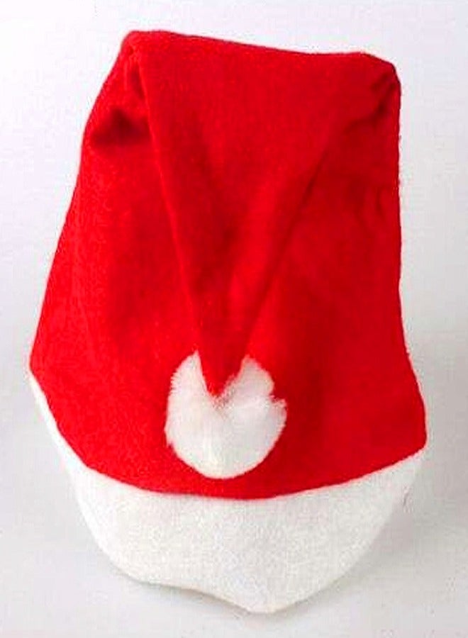 fashionhome 4 Pieces Santa Claus Party Decoration Hat 27x27x36 cm - Image 3